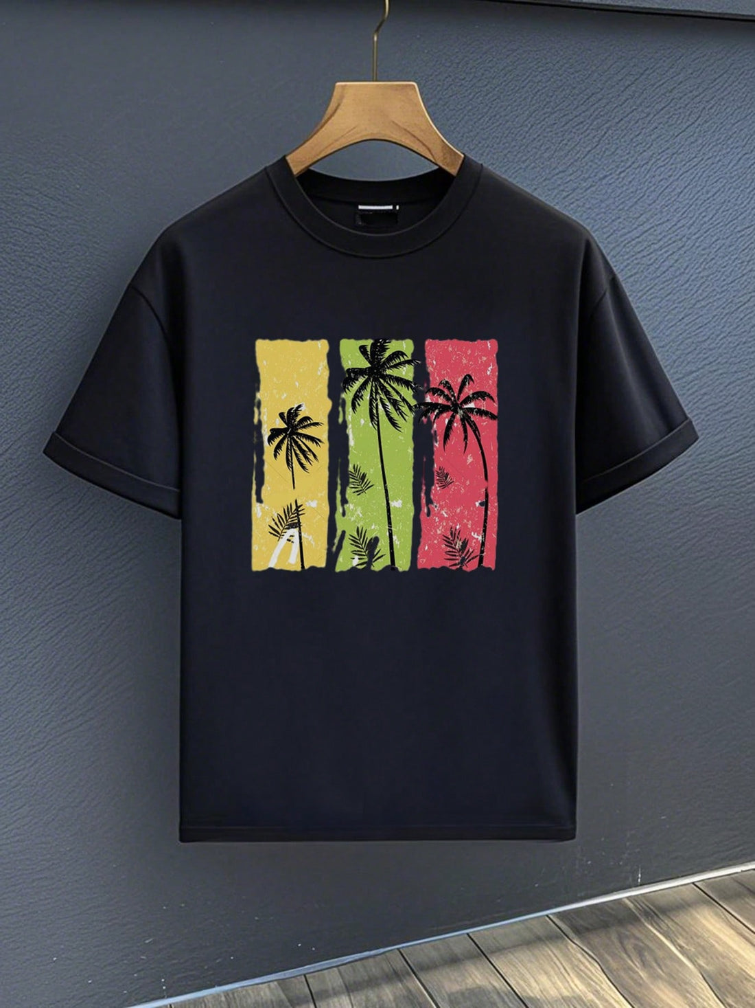 Get ready to vibe this summer with our Colorful Tropical Palm Trees Heavyweight Cotton Tee! Made from high-quality cotton, this playful tee will keep you stylish and comfortable all season long. Perfect for beach trips, music festivals, or simply lounging in the sun. Don't miss out on the summer fun - get your tee today!