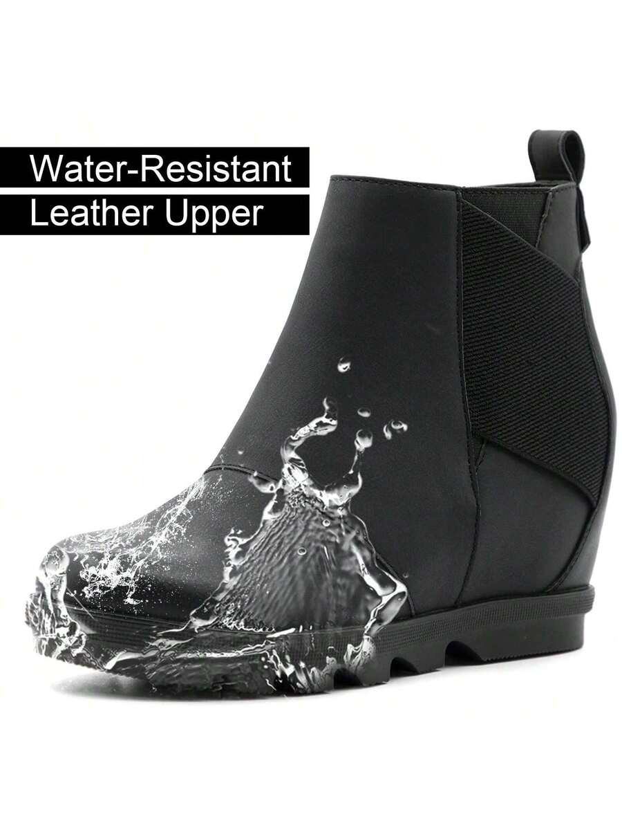 Step up your style game with these Comfortable Women’s Wedge Boots! Perfect for any day, these ankle booties bring a fun twist to your everyday look while keeping you comfy all day long. Their wedge heels add just the right lift without sacrificing ease, making them your new go-to for casual outings or chic adventures. Slip them on and enjoy the playful blend of fashion and comfort wherever you wander!