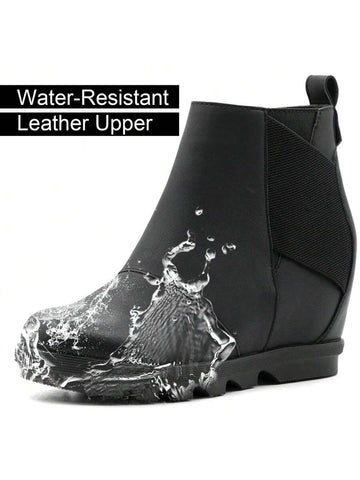 Step up your style game with these Comfortable Women’s Wedge Boots! Perfect for any day, these ankle booties bring a fun twist to your everyday look while keeping you comfy all day long. Their wedge heels add just the right lift without sacrificing ease, making them your new go-to for casual outings or chic adventures. Slip them on and enjoy the playful blend of fashion and comfort wherever you wander!