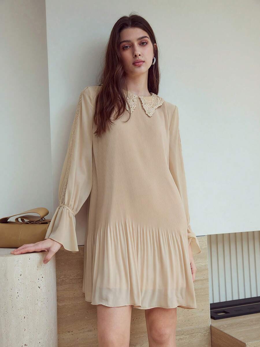 Step into the spotlight with the Contrast Mesh Gathered Dress, where chic meets playful flair! This dress blends soft mesh details with a flattering gathered silhouette, perfect for turning heads at brunch or dancing the night away. Lightweight and feminine, it offers effortless style that’s ready to keep up with every twist and twirl of your day. Embrace your inner fashionista with a look that’s as fun as you are!