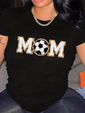 This cool and casual 'Soccer Mom' graphic tee is perfect for those hot summer days on the sidelines. With a playful design and comfortable fit, you'll be the envy of all the other moms. Show off your quirky sense of humor and love for the game with this fun and stylish shirt!