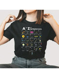 Get ready to rock the celestial world with our Cosmic Humor T-Shirt! Perfect for Astrophysics enthusiasts, this A-Z shirt will make you the star of any astronomy gathering. With its quirky and playful design, you'll have everyone laughing and feeling 