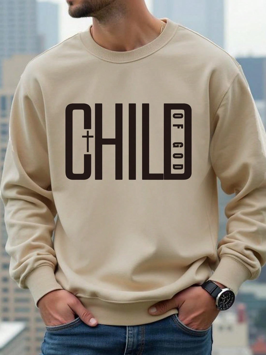 Stay warm and stylish this season with our Cozy Casual Graphic Sweatshirt for Men! Perfect for autumn and winter, this sweatshirt is a must-have for any wardrobe. Stay cozy during those chilly days while making a statement with our unique graphics. Don't sacrifice comfort for fashion - get the best of both worlds with our sweatshirt.