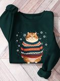 Get ready to snuggle up in style with our Cozy Cat Vibes oversized sweatshirt! Featuring a relaxed drop shoulder design, this sweatshirt is perfect for lounging or running errands. With its comfy fit and playful cat design, you'll be sure to stay warm and cozy while looking effortlessly cool.