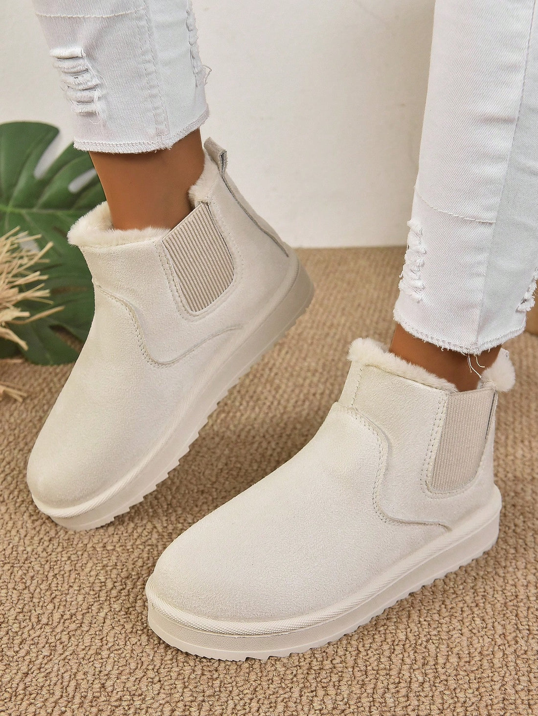 Stay warm and stylish on all your winter adventures with Cozy Chic Snow Boots. These boots feature a soft fleece lining for ultimate comfort and an anti-skid sole for extra safety on slippery surfaces. Embrace the cold with confidence and explore the outdoors with ease.