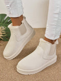 Stay warm and stylish on all your winter adventures with Cozy Chic Snow Boots. These boots feature a soft fleece lining for ultimate comfort and an anti-skid sole for extra safety on slippery surfaces. Embrace the cold with confidence and explore the outdoors with ease.