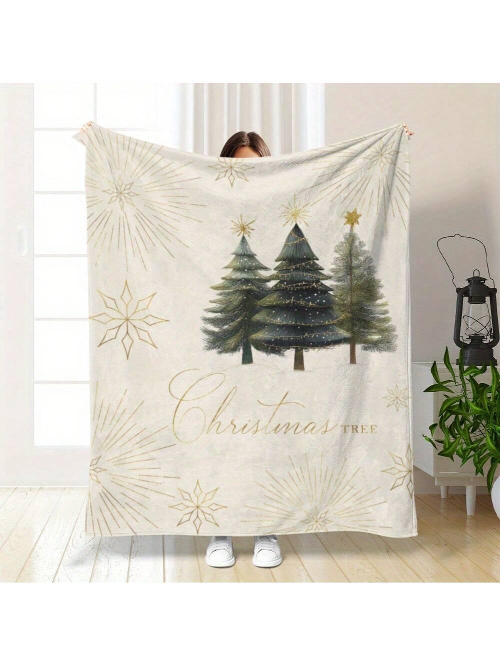 Wrap yourself in holiday cheer with this Cozy Christmas Tree Throw Blanket! Made from soft, lightweight plush flannel, it’s perfect for snuggling on the sofa, couch, or bed anytime you crave warmth without the heaviness. Celebrate the season with festive comfort that adds a playful touch to your space all year round.