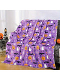 Wrap yourself in festive fun with this Cozy Cute Purple Halloween Throw Blanket. Made from soft flannel, it adds a playful pop of purple to your space while keeping you warm and comfy all year round. Perfect for snuggling during spooky movie nights or as a charming seasonal accent, this decorative blanket brings cozy vibes and Halloween spirit together in one delightful package.