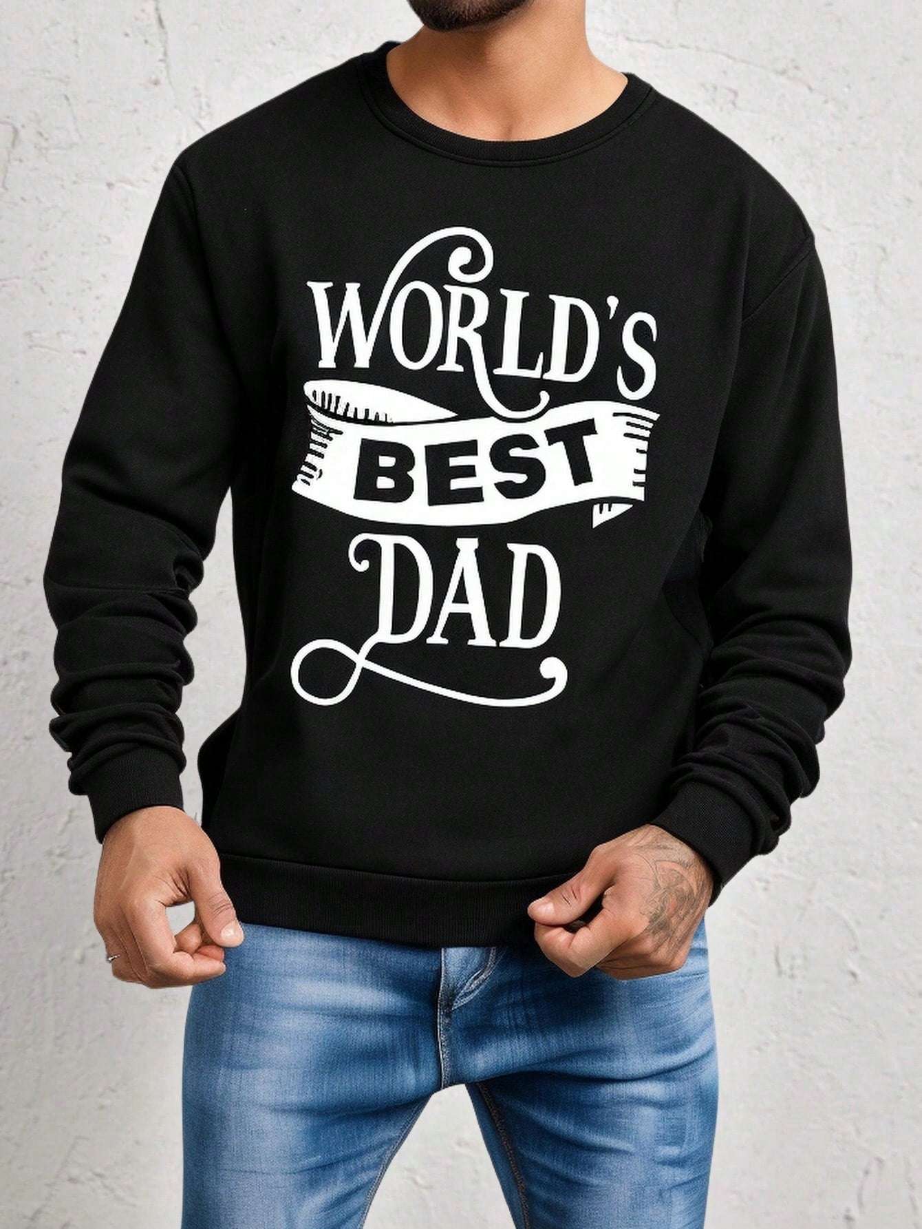 Cozy up this winter with these matching crew neck sweatshirts for the whole family! Trendy letter print adds a touch of style while the cozy fabric keeps you warm. Perfect for creating fun and memorable moments with your loved ones. (Don't forget the hot cocoa!)