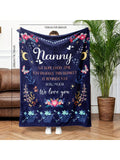 Wrap yourself in love and comfort with our Cozy Floral Throw Blanket. Perfect for nannies who deserve a break, this soft, all-season blanket is machine washable for easy care. Show them how much you appreciate their hard work with this thoughtful gift. Say goodbye to boring gifts and hello to cozy cuddles!