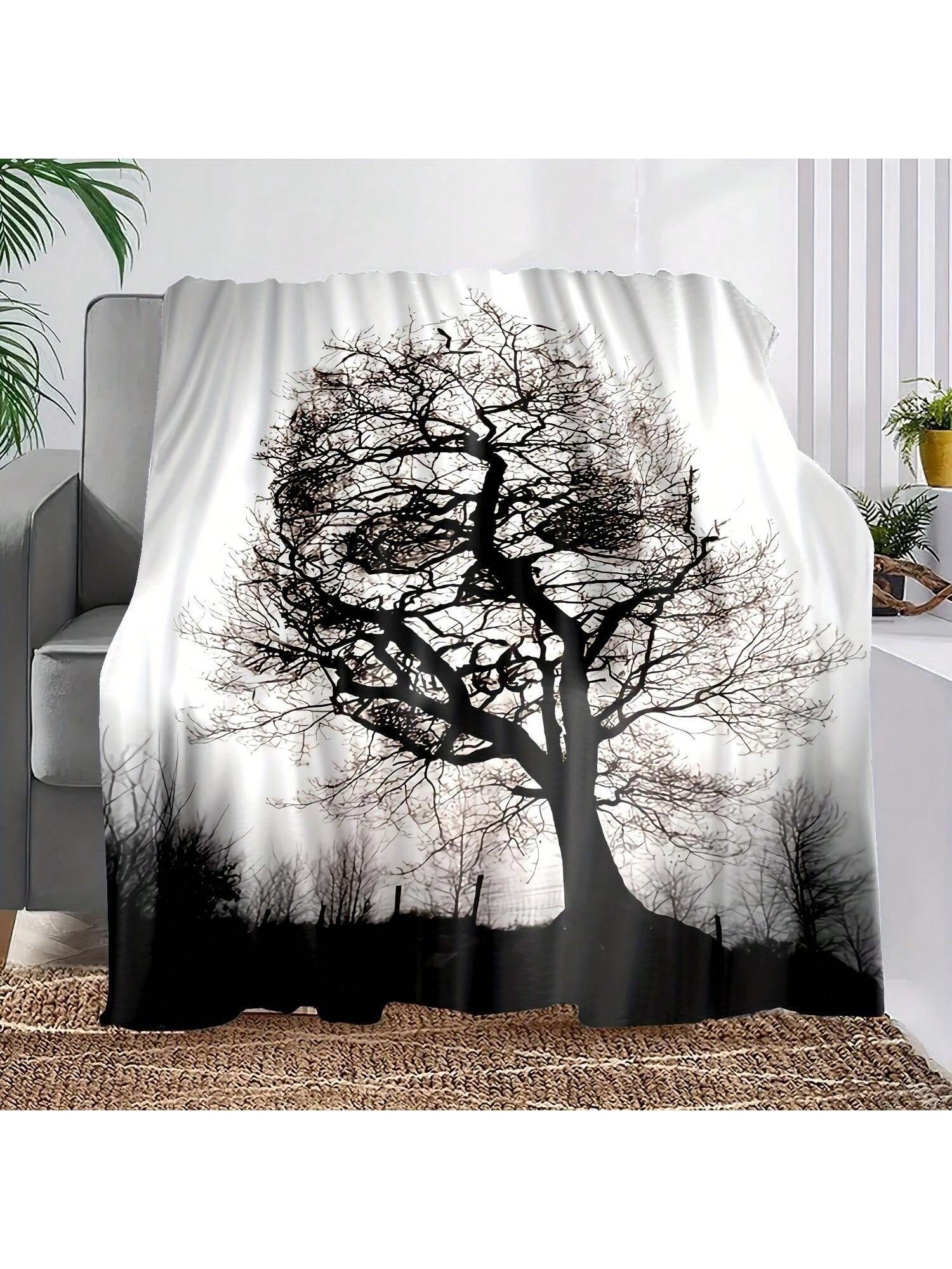 Wrap yourself in spooky comfort with the Cozy Gothic Skull Tree Flannel Blanket. Featuring a hauntingly stylish skull tree design, this soft flannel blanket is perfect for adding a touch of Halloween spirit to your home or keeping warm on your travels. Lightweight yet cozy, it’s your go-to companion for chilly nights and eerie vibes alike.