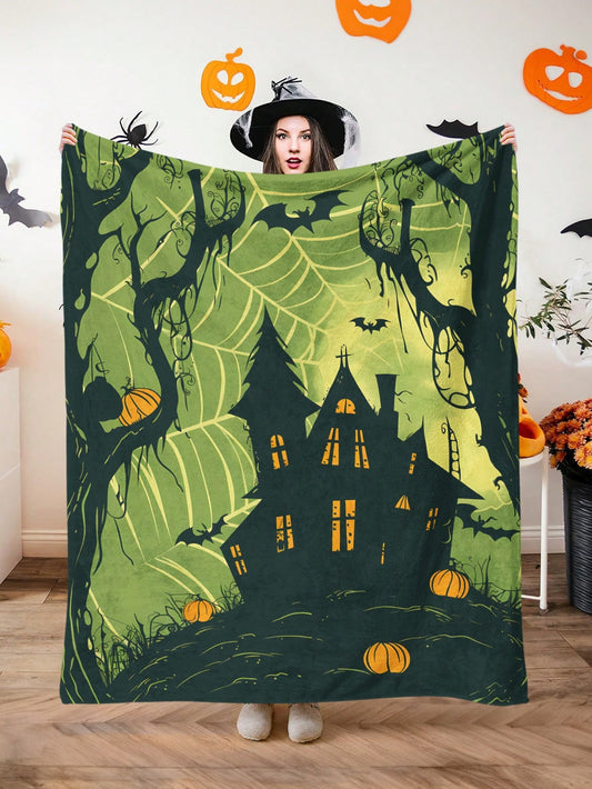 Stay warm and stylish this Halloween season with our Cozy Halloween Printed Plush Blanket. Made from premium material, this blanket is perfect for adding a festive touch to your home decor. Embrace the spooky spirit while staying comfortable and cozy with this must-have item.