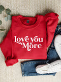 Spread the love and warmth this Valentine's Day with our Cozy Love sweatshirt. Made for a heartfelt celebration, this sweatshirt will keep you and your loved one warm and snug. Perfect for a cozy night in or a romantic date, it's the perfect way to show your love.