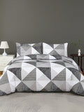 Wrap yourself in comfort with this Cozy Microfiber Duvet Cover Set featuring timeless geometric patterns. Designed to fit all bed sizes, this affordable 2-3 piece set brings a playful touch to your bedroom while keeping things soft and snug. Easy to care for and stylish, it’s the perfect way to brighten up your sleep space without breaking the bank. Sweet dreams start here!