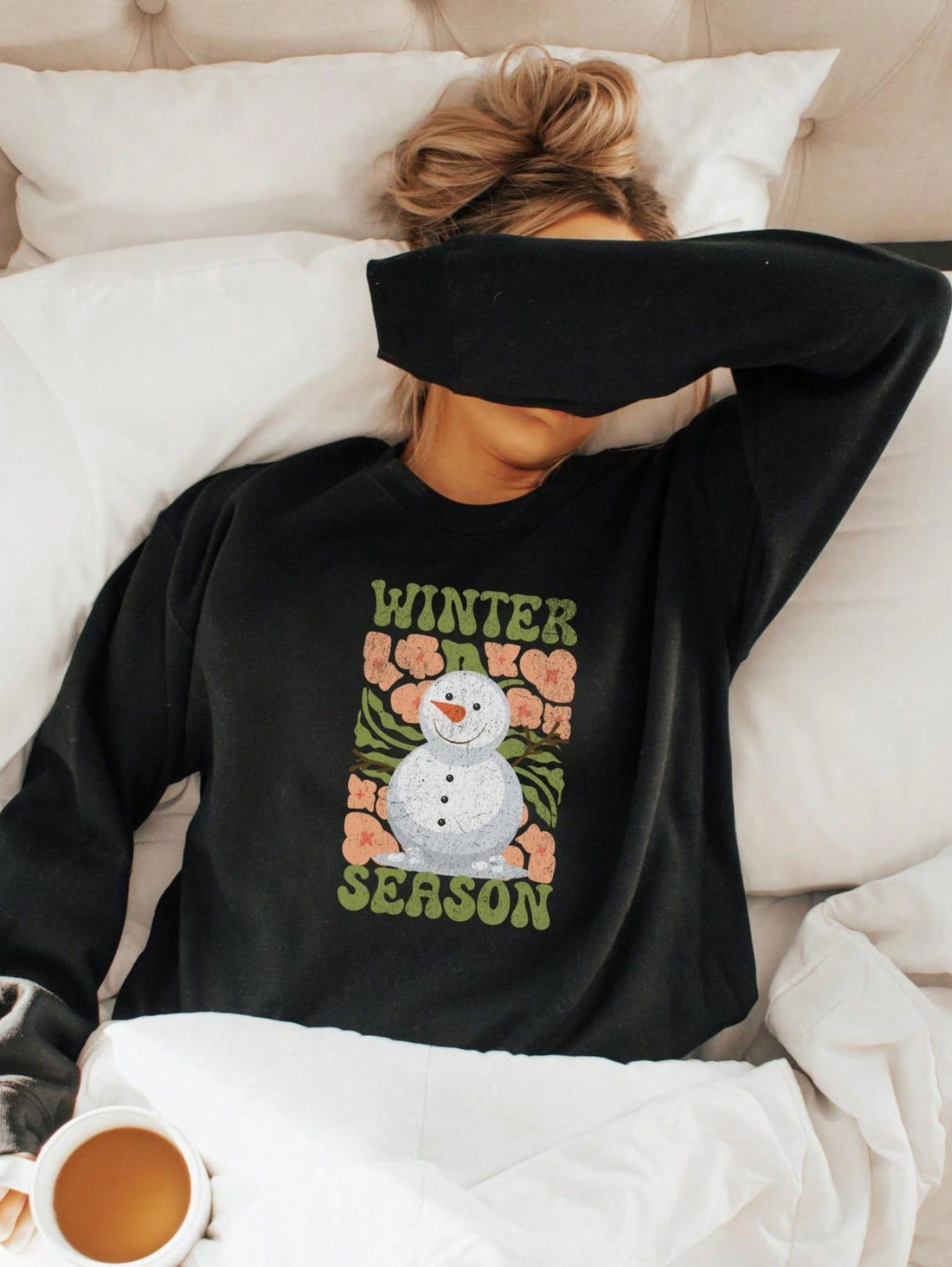 Experience warmth and festive charm with this Cozy Oversized Holiday Sweatshirt for Women. Crafted for the winter season, it features an adorable snowman design that adds a playful touch to your cold-weather wardrobe. The oversized fit ensures comfort and layering ease, making it ideal for chilly days and holiday gatherings. Durable and soft, this sweatshirt combines style and functionality to keep you cozy while celebrating the season.