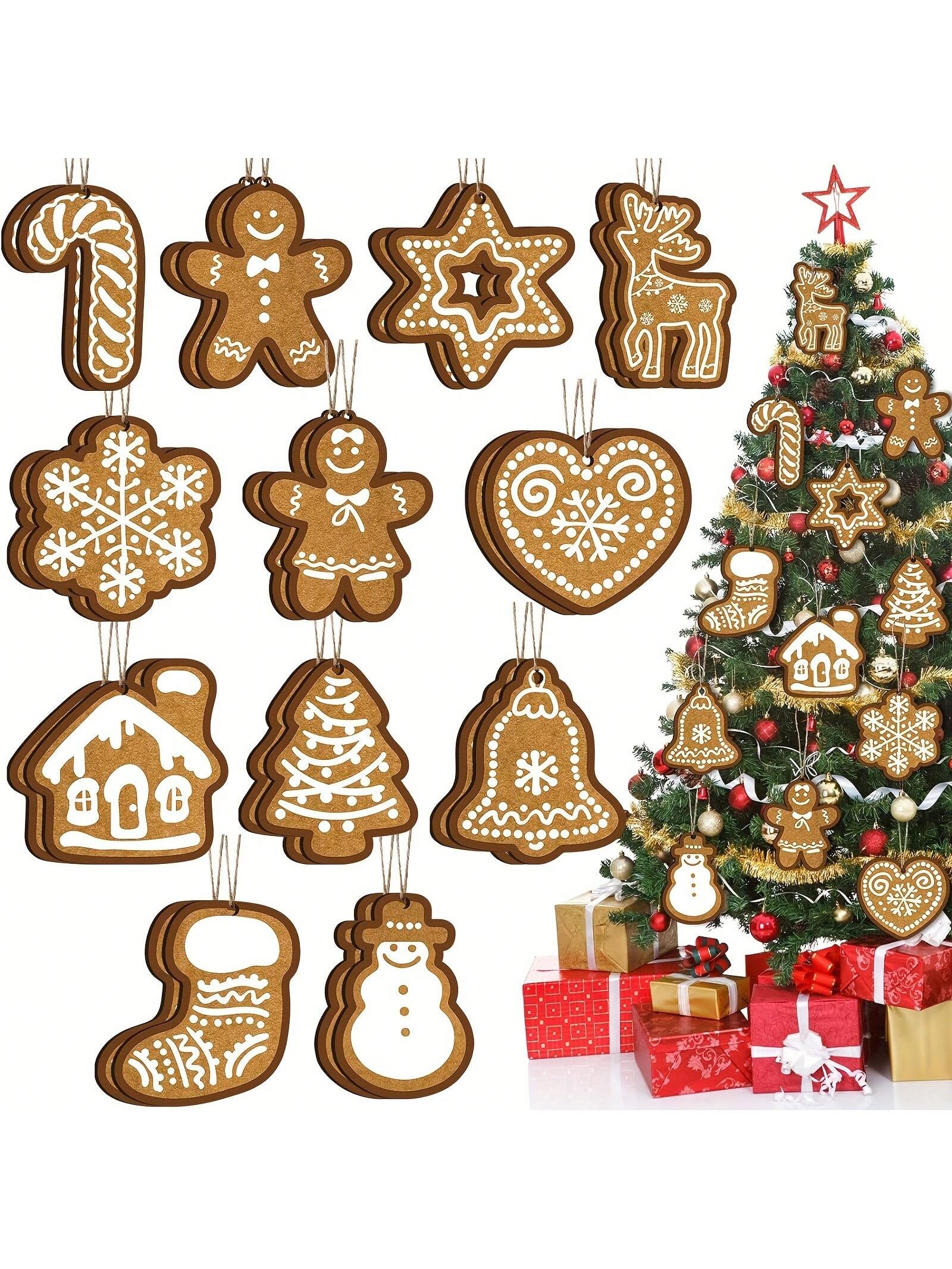 Enhance your holiday decor with our Cozy Rustic Charm: 24-Piece Wooden Christmas Tree Decorations Set. Crafted from high-quality wood, these charming ornaments will add a warm and inviting touch to your Christmas tree. With 24 pieces in the set, you'll have plenty of options to create a cozy and festive atmosphere for your home.