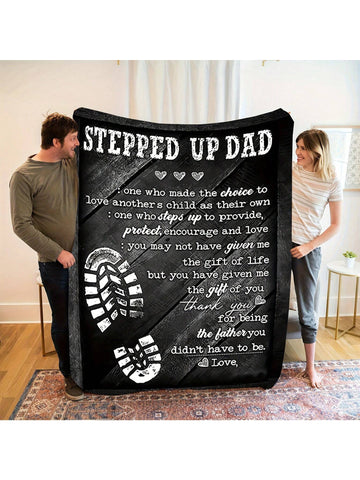 Wrap your favorite step dad in warmth and love with this Cozy Step Dad Flannel Throw Blanket. Soft and snuggly, it’s perfect for lazy naps, outdoor camping adventures, or adding a heartfelt touch to any room. A playful and sentimental gift that says, “You’re loved,” while keeping him comfy all year round.