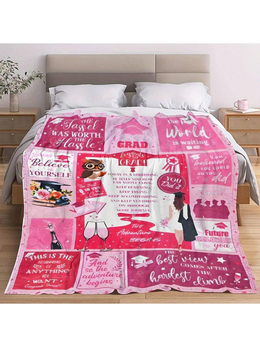 Snuggle up in style with our colorful vintage floral plant print flannel blanket! Soft, cozy, and bursting with cheerful blooms, it’s your perfect sidekick for chilly evenings, sunny picnics, or spontaneous adventures. Lightweight and comfy, this blanket keeps you warm all year round while adding a splash of playful charm wherever you go. Embrace comfort and color in one delightful package!