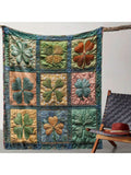 Wrap yourself in luck and comfort with our Retro St. Patrick's Day Four-Leaf Clover Blanket! Made from soft flannel, this cozy shawl is perfect for adding a festive touch whether you're at home, in the office, or enjoying the outdoors. Its charming vintage design brings a playful spirit to chilly days, keeping you warm and lucky all season long.