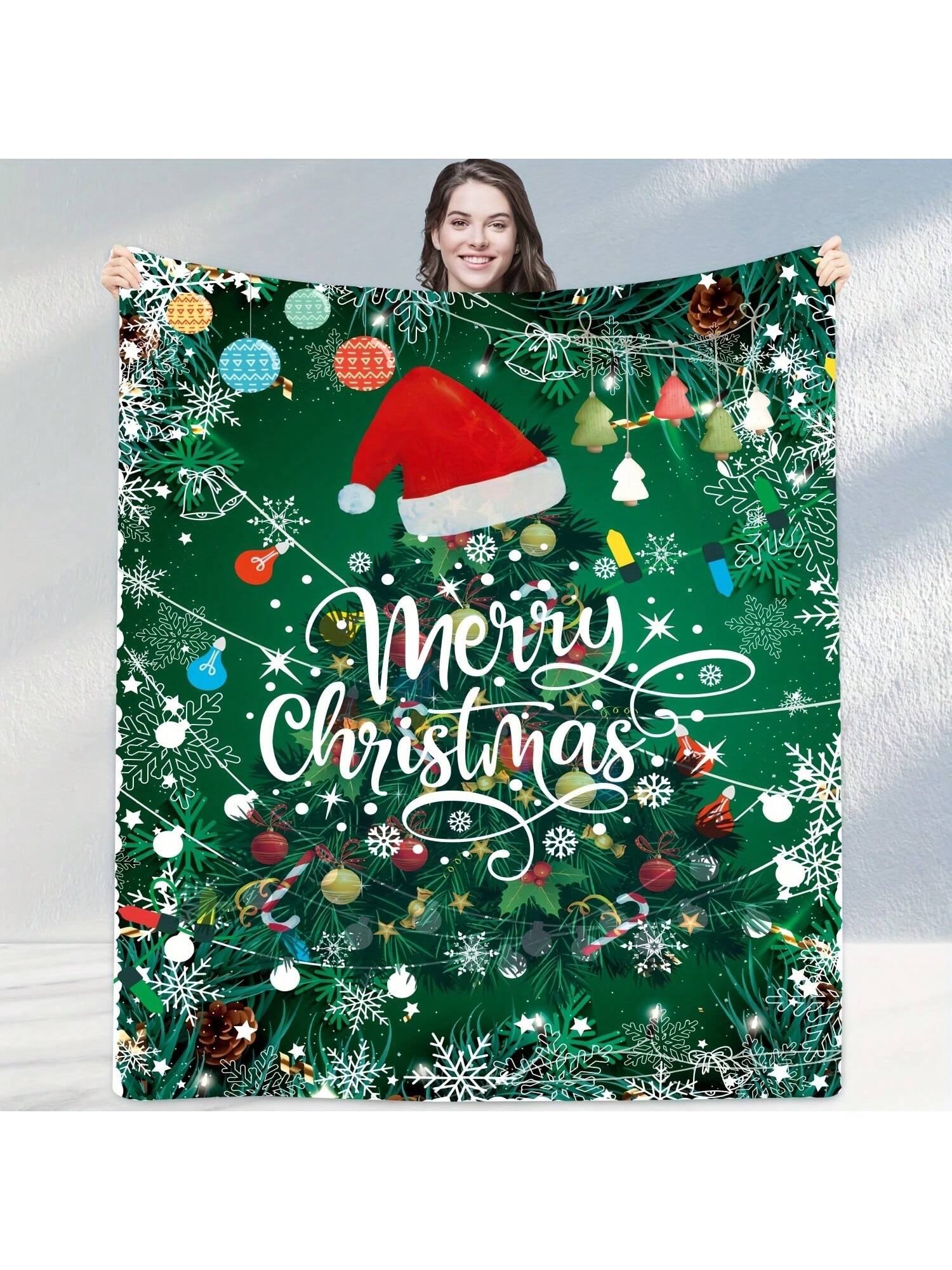 Wrap yourself in festive cheer with the Merry Christmas Flannel Blanket! Soft, warm, and delightfully cozy, it’s your go-to for snuggling by the fire or adding holiday charm to any room. Whether it’s movie night, a winter picnic, or extra warmth on chilly mornings, this blanket brings joyful comfort wherever you need it. Get ready to cuddle up and celebrate the season in style!