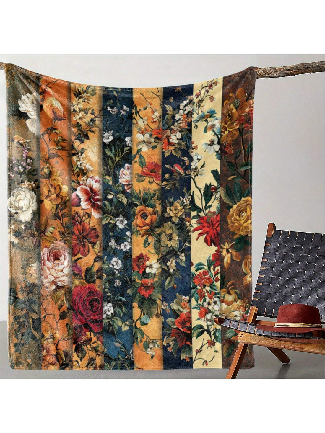 Wrap yourself in warmth and charm with this Cozy Vintage Floral Print Flannel Throw Blanket. Made from soft polyester, it’s perfect for snuggling at home, adding style on outdoor adventures, or keeping comfy while traveling. Its timeless vintage floral design brings a touch of whimsy wherever you go, making every cozy moment feel special—rain or shine, season after season!