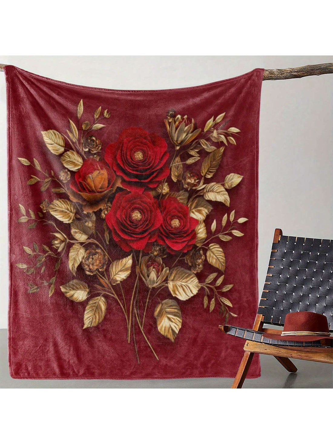 Wrap yourself in the charm of our Cozy Vintage Floral Print Throw Blanket, designed to brighten every season and snuggle up any space. With its timeless floral pattern and soft, inviting fabric, it’s the perfect way to say “I love you” this Valentine’s Day. Add a dash of warmth and a splash of vintage style to your home or gift it to someone special for cozy moments that bloom all year round.