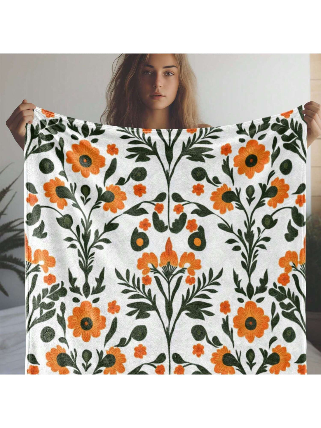 Snuggle up in style with our Cozy Vintage Floral Throw Blanket! Made from soft, warm polyester, it’s perfect for all seasons—whether you’re curling up with a book or adding a splash of charm to your space. Let the nostalgic floral design bring a playful, timeless vibe to your cozy moments.