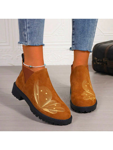 Stay cozy and stylish with our Women's Outdoor Butterfly Fairy Fashion Boots. These boots offer both comfort and fashion with their soft and warm material. Perfect for outdoor adventures or everyday wear, these boots will make you stand out with their unique butterfly fairy design.