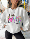 Get ready to feel the love (and stay cozy!) with our Cozy in Love sweatshirt. Perfect for Valentine's Day (or any day, really), this sweatshirt features a fun and playful graphic design. The soft material and relaxed fit will make this your go-to for snuggling up with your special someone.