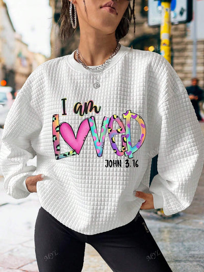 Get ready to feel the love (and stay cozy!) with our Cozy in Love sweatshirt. Perfect for Valentine's Day (or any day, really), this sweatshirt features a fun and playful graphic design. The soft material and relaxed fit will make this your go-to for snuggling up with your special someone.