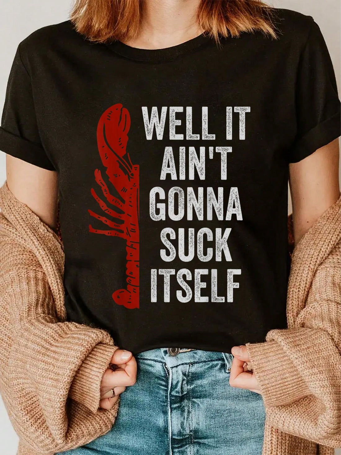 Get ready to rock your next crawfish boil with our Crayfish Craze Graphic Tee! Featuring a fun and playful slogan, this statement t-shirt is perfect for those who don't take themselves too seriously. Show off your love for crawfish and have a laugh with this unique and quirky shirt. Don't miss out on this one-of-a-kind piece!