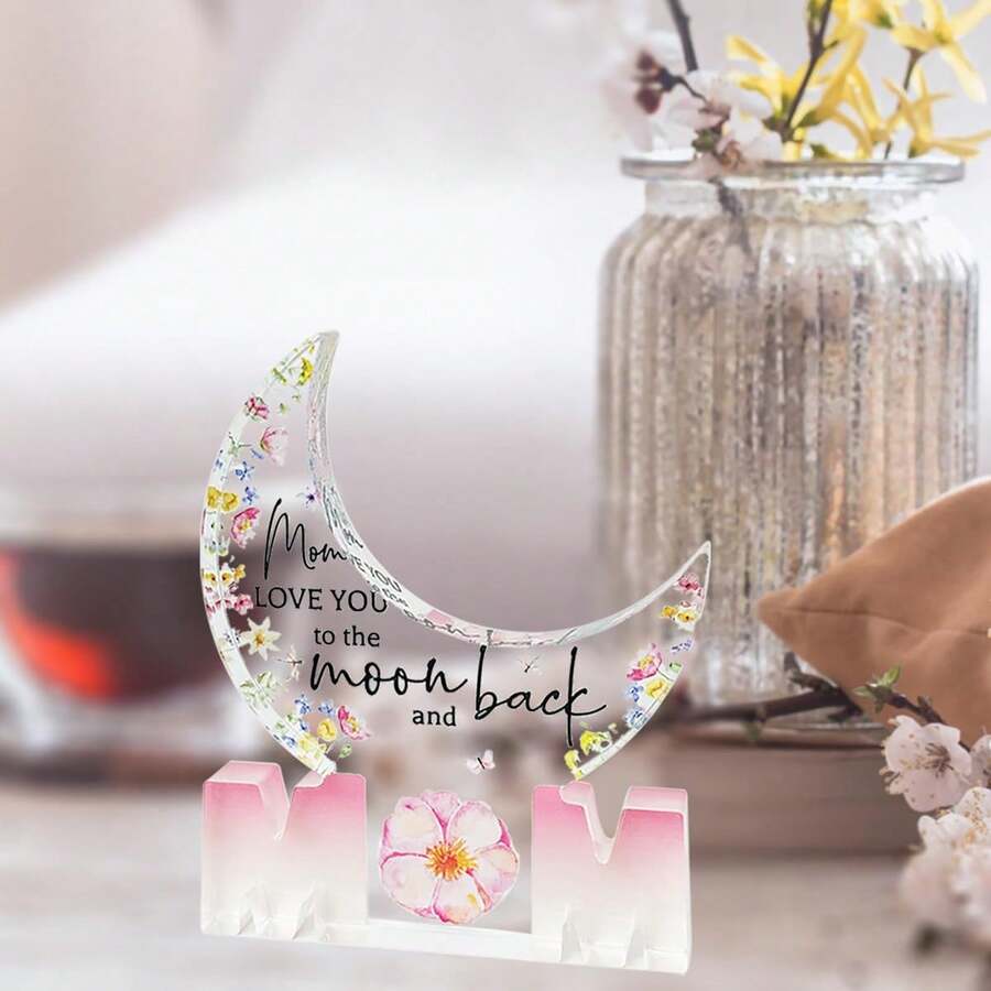 Celebrate the special women in your life with this stunning pink acrylic commemorative gift. Crafted from premium PMMA material, this elegant piece is perfect for Mother's Day, birthdays, and cherished occasions. Its vibrant pink finish and thoughtful design make it an ideal keepsake that honors meaningful moments. Whether displayed on a shelf or desk, this versatile gift brings warmth and beauty to any space. A timeless way to show appreciation and create lasting memories.