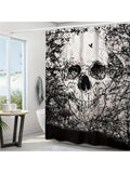 Transform your bathroom into a spooky yet stylish space with our Creepy Cool Gothic Skull Shower Curtain. Featuring a chilling horror tree and haunting skeleton design, this shower curtain will add a unique touch to your decor. Made with high quality materials, it's both functional and eerie. Upgrade your shower experience now.