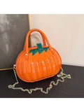 Carry a touch of Halloween magic everywhere with this Cute Pumpkin Handbag! Its playful design pairs perfectly with your party outfit or everyday look, while the stylish chain crossbody strap keeps your hands free for fun. Lightweight and eye-catching, it’s the perfect companion for spooky celebrations or adding a festive twist to your daily style.