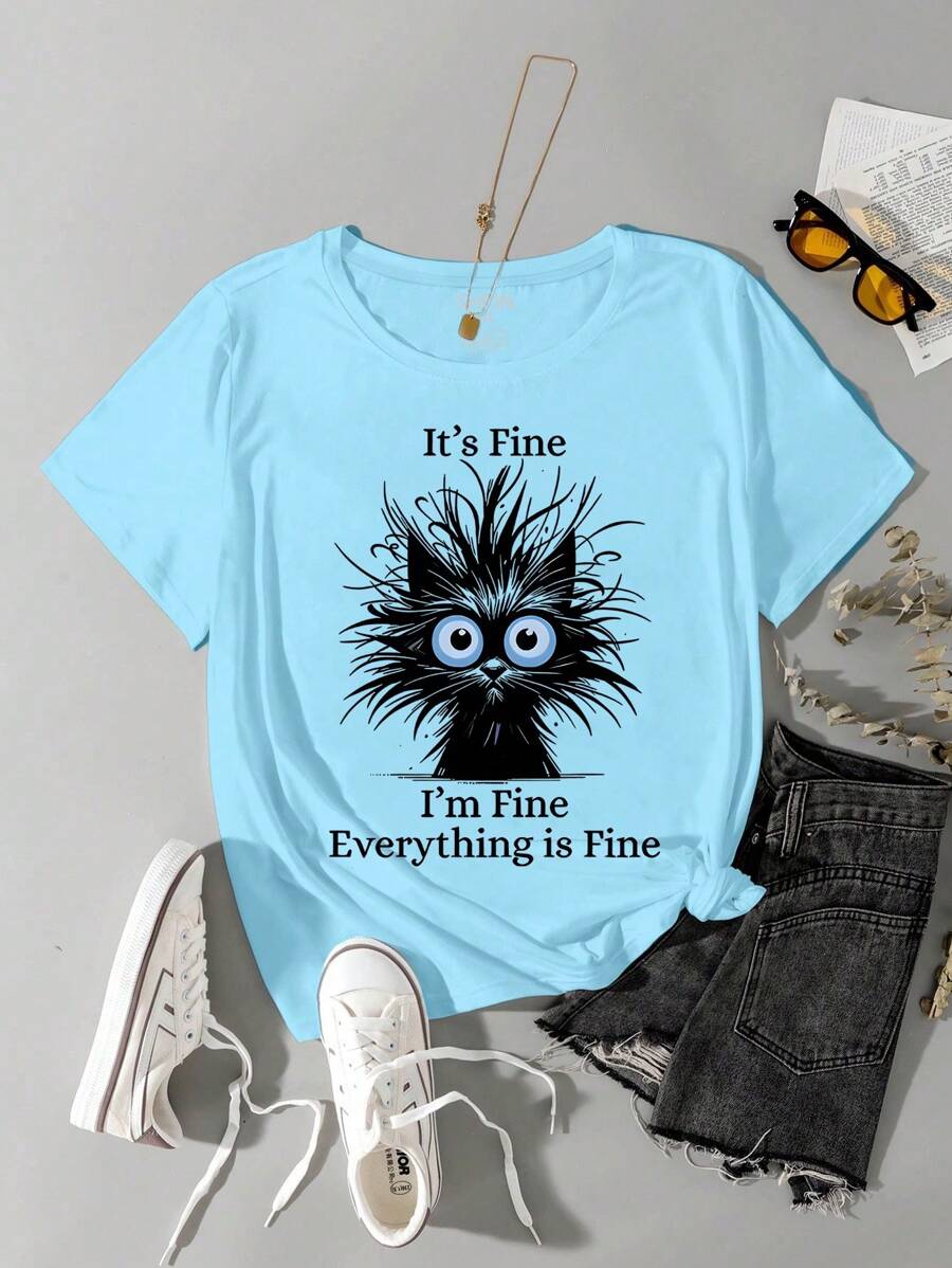 Celebrate summer with this adorable plus size tee featuring a charming honeybee heart graphic. Its round neck and short sleeves keep you cool and comfy, while the playful design adds a sweet touch to your casual wardrobe. Perfect for sunny days and buzzing good vibes!