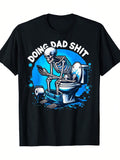 Unleash your inner rebel with our Do Daddy's Thing Skull Graphic Tee! This men's t-shirt combines edgy skull artwork with buttery-soft premium cotton that feels like a hug from your favorite badass uncle. Perfect for casual hangouts, concerts, or just looking cool while grocery shopping. Warning: may cause spontaneous head-nodding and air guitar solos!