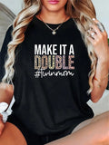 Celebrate the joys of being a twin mom with our Double the Love graphic tee! Show off your journey in a playful and quirky way with this fun and stylish shirt. Spread love and laughter wherever you go with this unique design. Perfect for any occasion, this tee is a must-have for all twin moms!