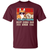 Retro Corgi, Best Corgi Dad Ever, Best Dog Dad Ever, Love Dad Unisex T-Shirt