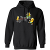 Banana Band, Banana Music Band, Banana Drum, Banana Guitarist, Banana Piano Pullover Hoodie