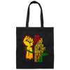 Black History Month Lover I Am Black Every Month Blackity Black Black Canvas Tote Bag