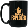 Astronomy Gift, Science Of The Stars, Love To Explorer, Best Shuttle Black Mug