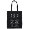 Music Design, Famous Musician, Music Note Canvas Tote Bag