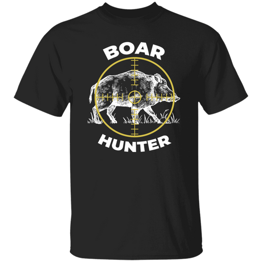 Boar Hunter, Wild Animal Hunter, Boar Lover, Retro Boar Unisex T-Shirt