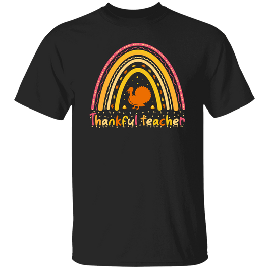 Thankful Teacher, Thanksgiving Party, Turkey's Day Unisex T-Shirt