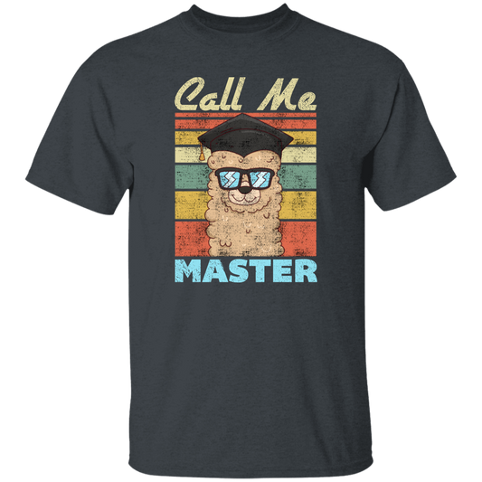 Intelligent Dog, Retro Best Dog, Call Me Master, Funny Dog, Vintage Unisex T-Shirt