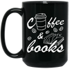 Coffee And Books, Love Coffee, Love Books, Coffee Lover, Best Bookworm Black Mug