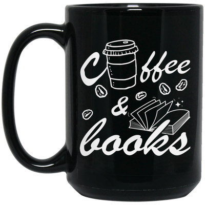 Coffee And Books, Love Coffee, Love Books, Coffee Lover, Best Bookworm Black Mug