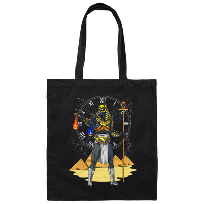 Anubis Egyptian, God Of The Afterlife Mythology, Therapy Gift Canvas Tote Bag