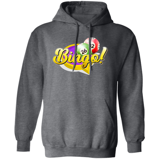 Let's Bingo, Claim The Prize, Yell For Bingo, Best Game Pullover Hoodie