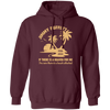 Jimmy Buffett, If There Is A Heaven For Me, I'm Sure There Is A Beach Attached Pullover Hoodie